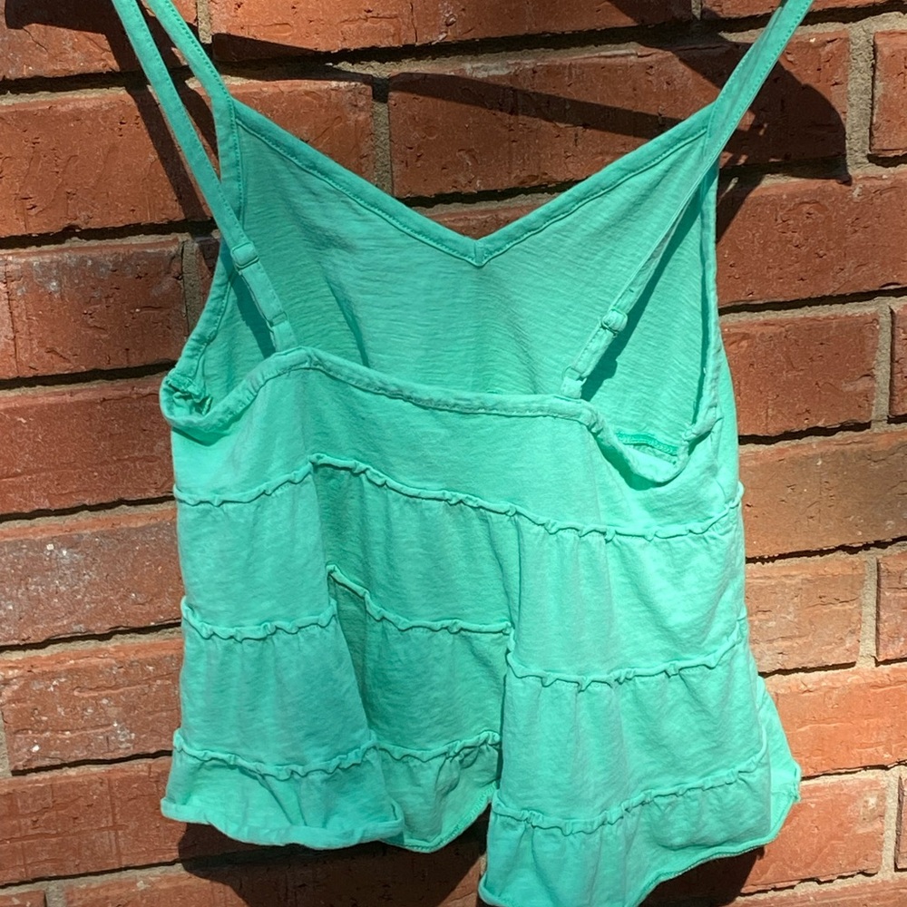 American eagle green cami top